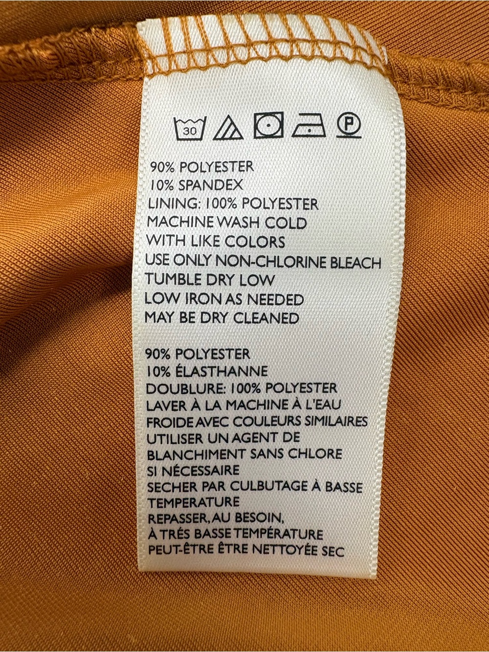 Urban Outfitters orange velvet mini dress - Picture 4 of 7
